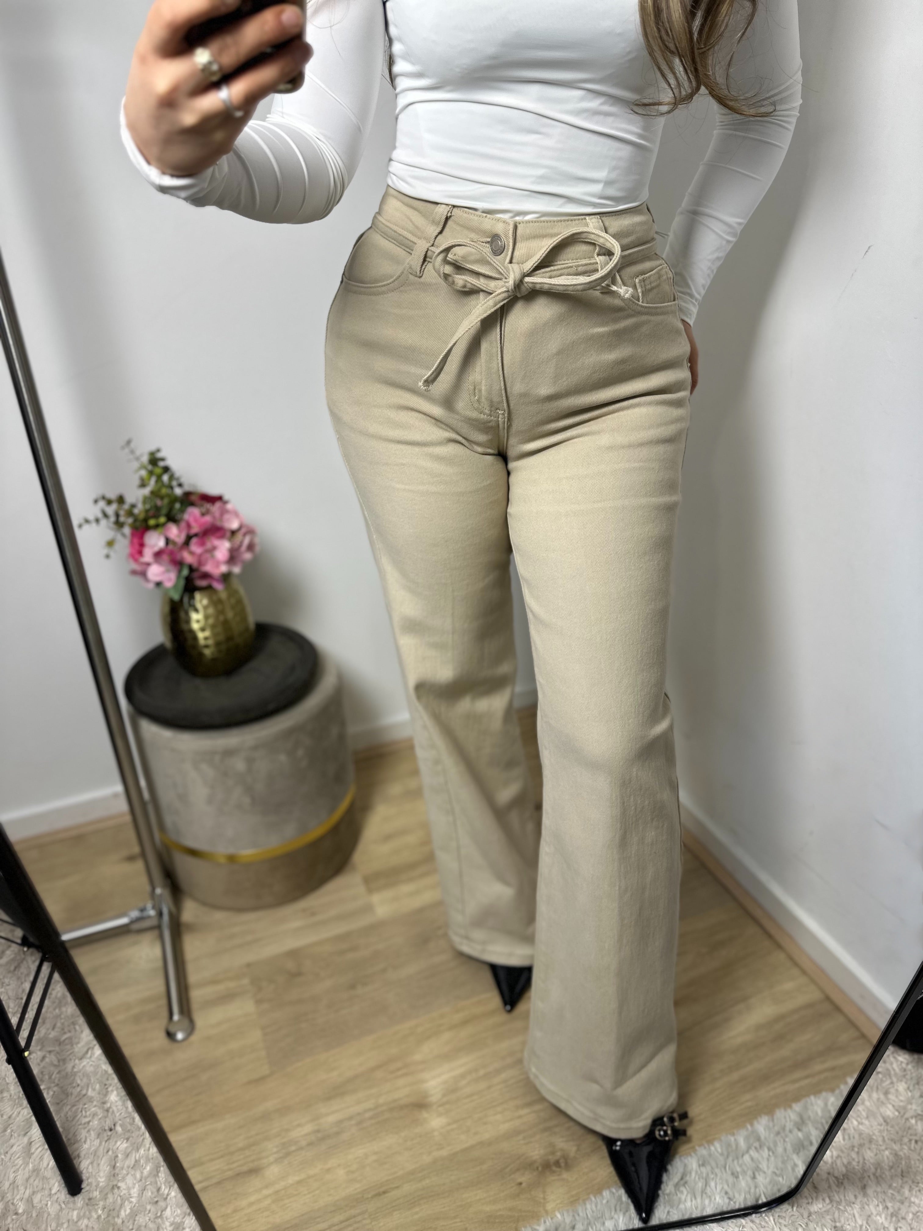 Broek Elise beige