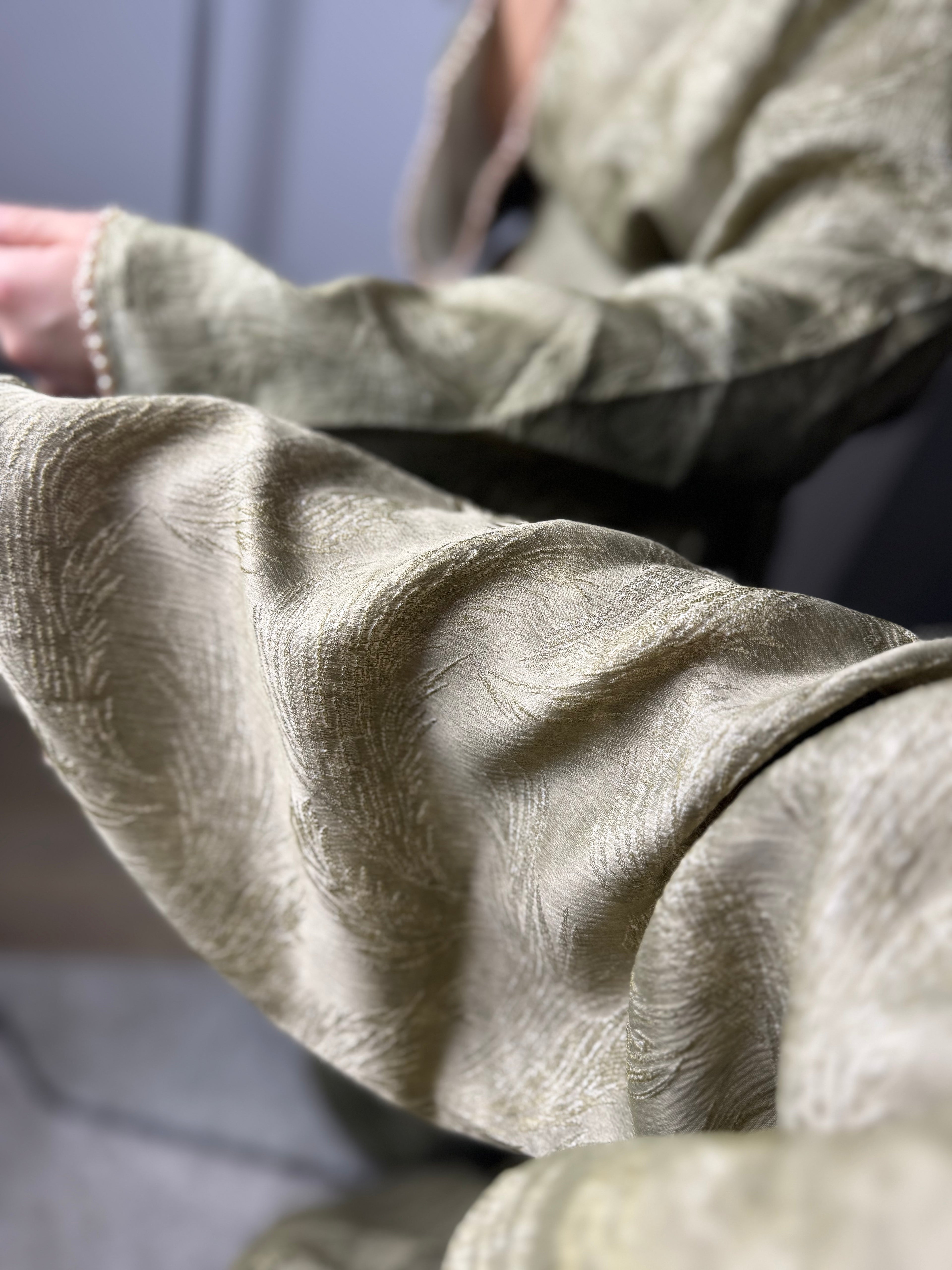 Premium abaya Safiya groen