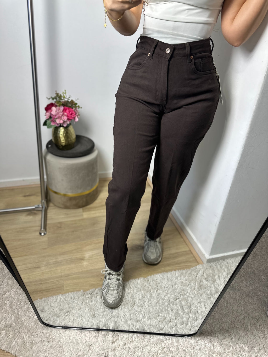 Broek bruin Tara