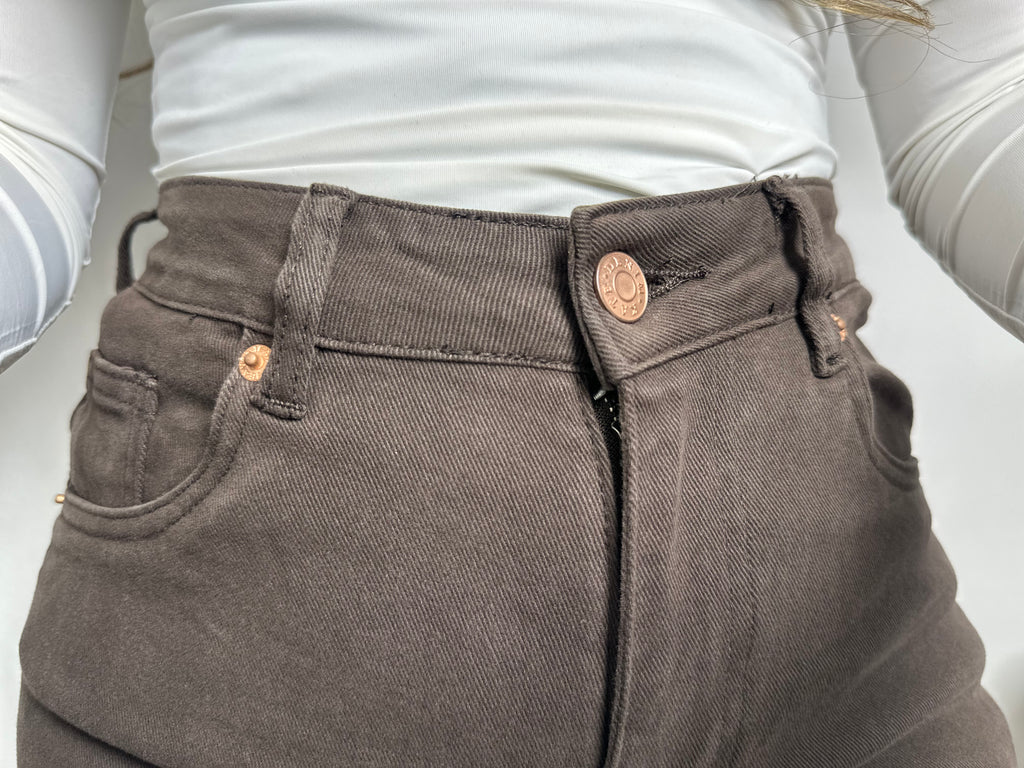 Broek Leonora bruin