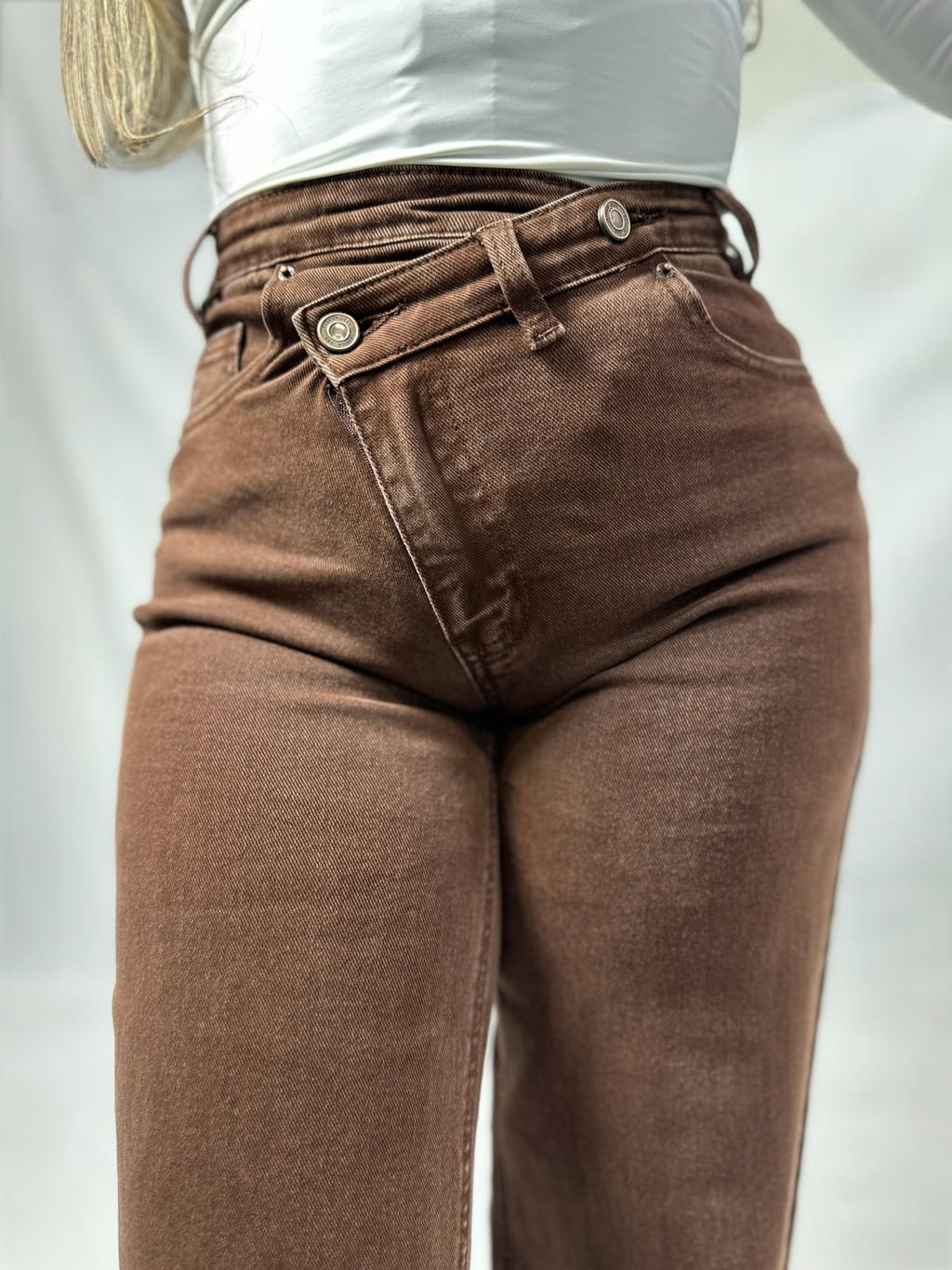 Broek Sophia bruin
