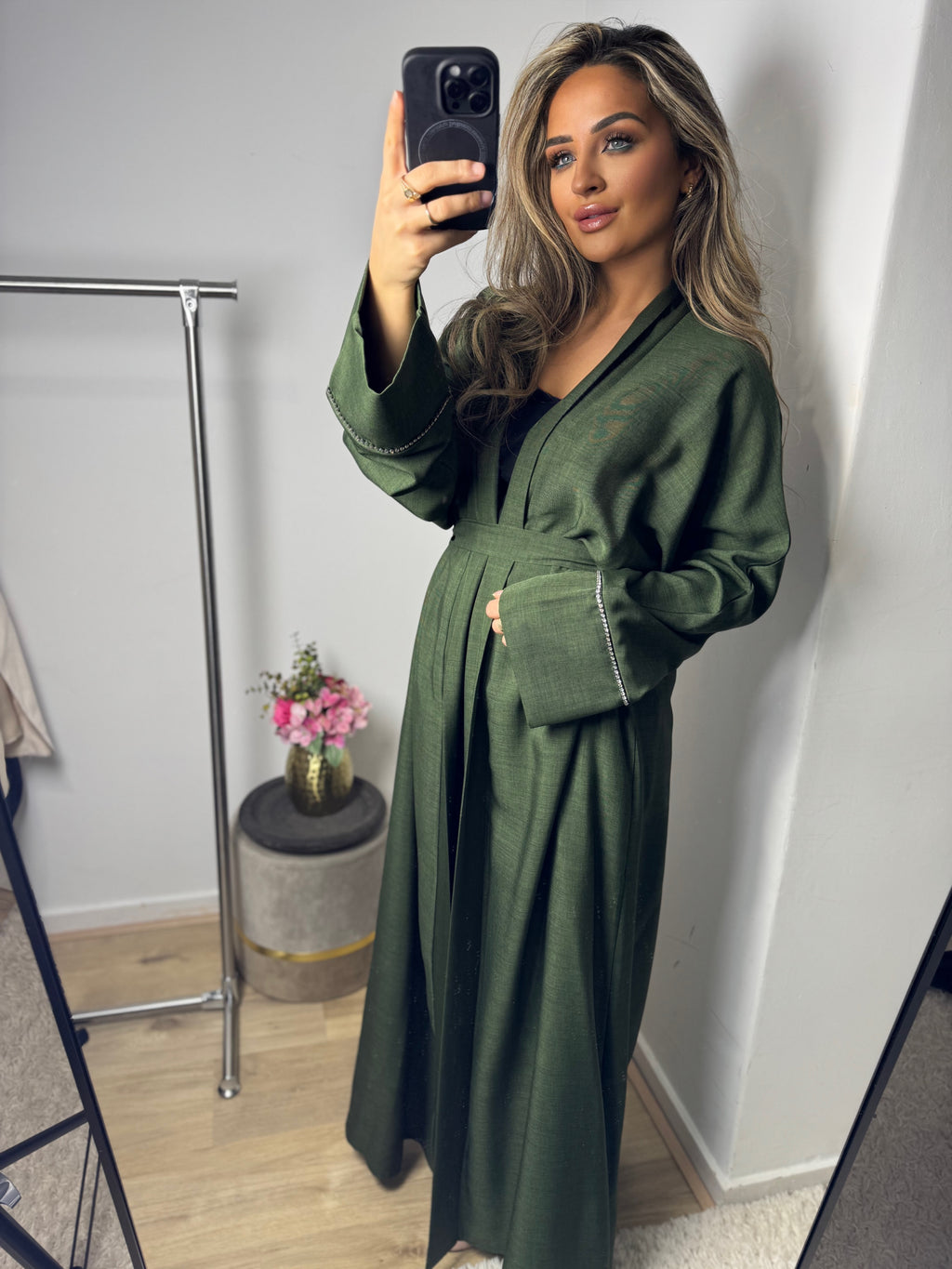 Kimono Alyra groen