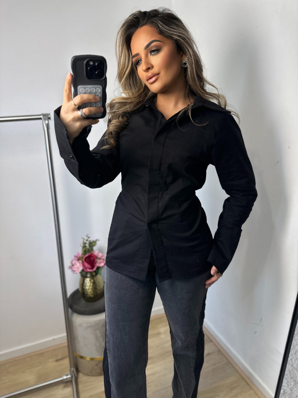 Blouse Lilian zwart