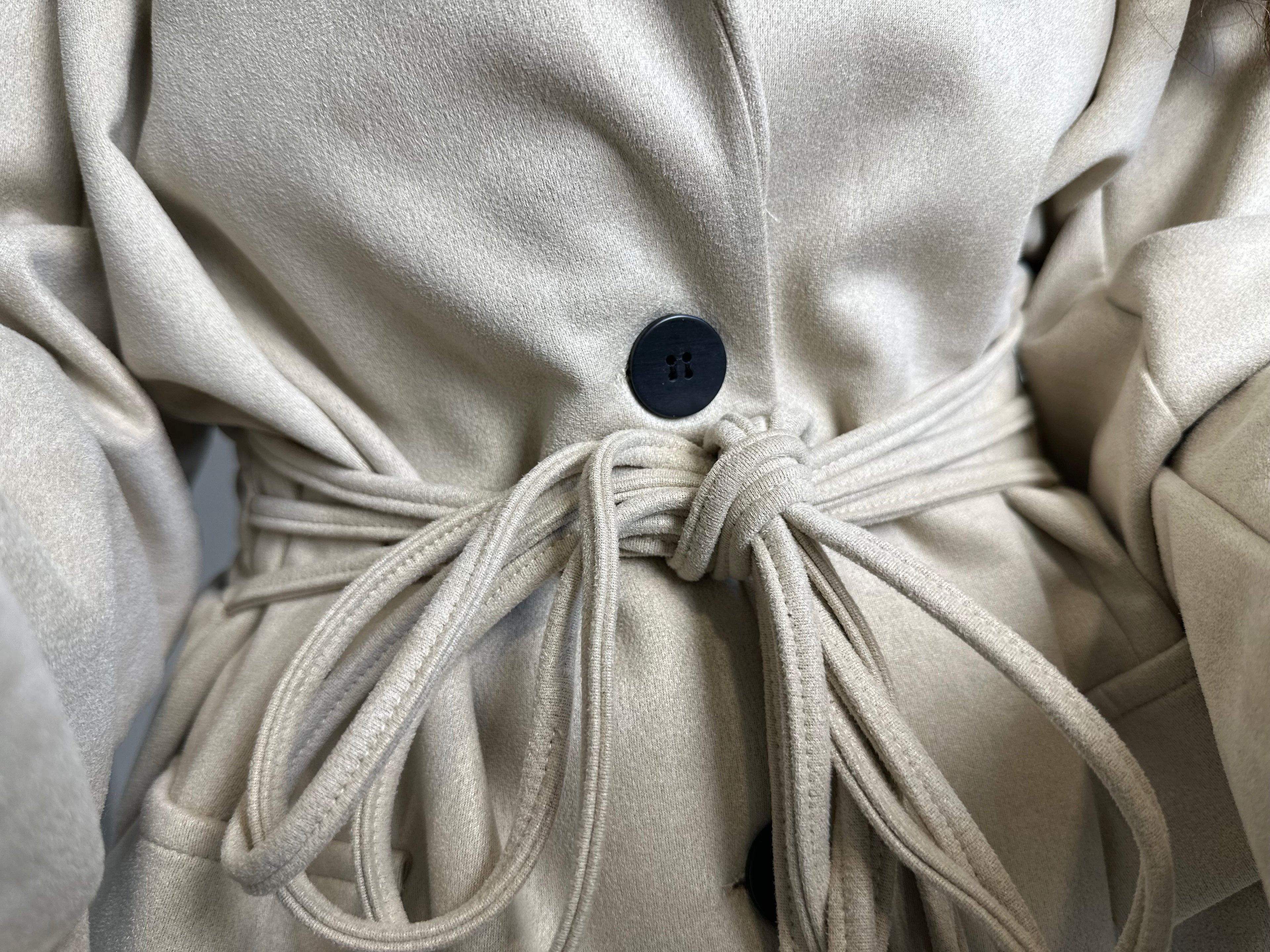 Blazer jurk Tess taupe