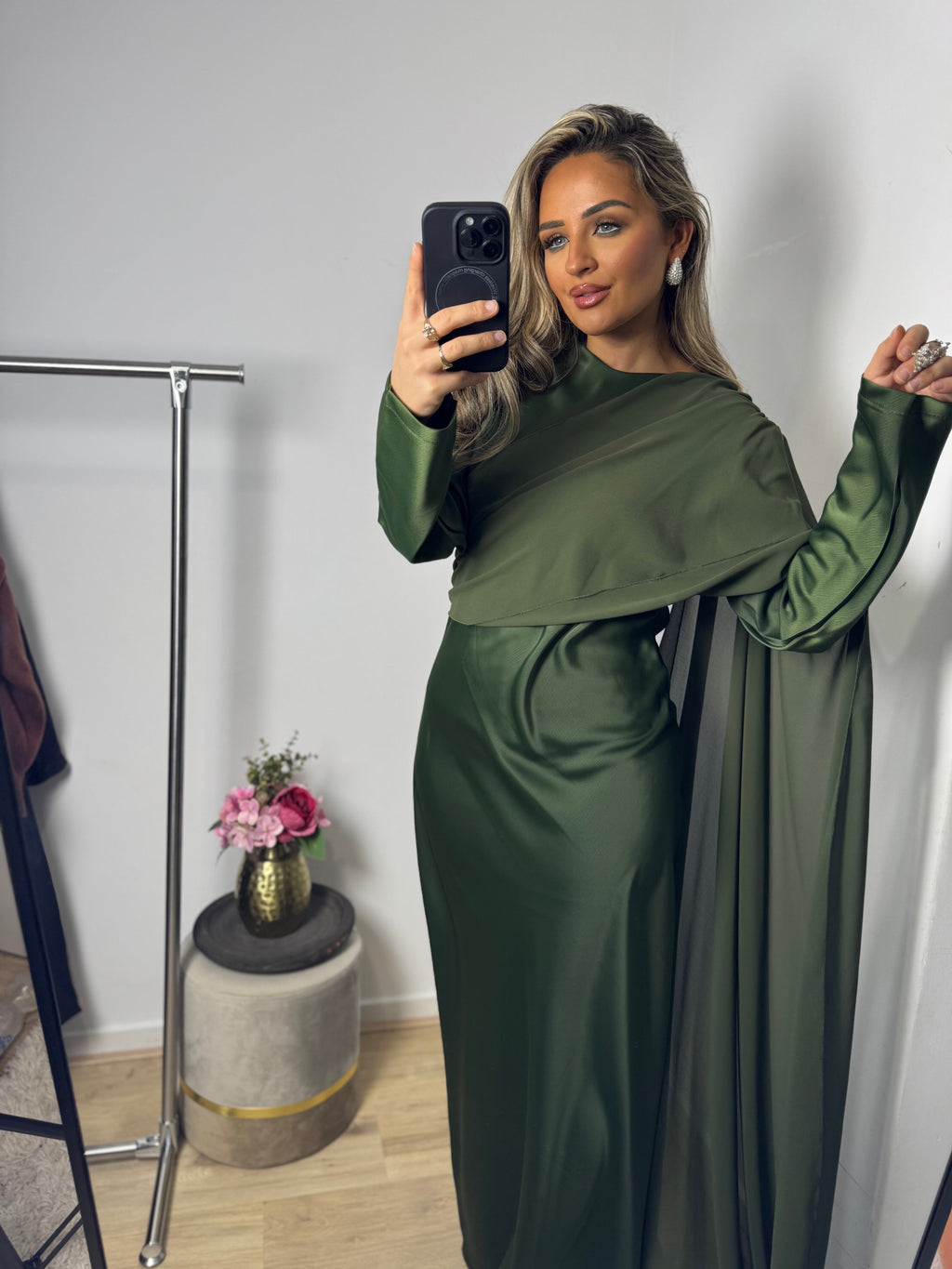 Jurk Amalia groen