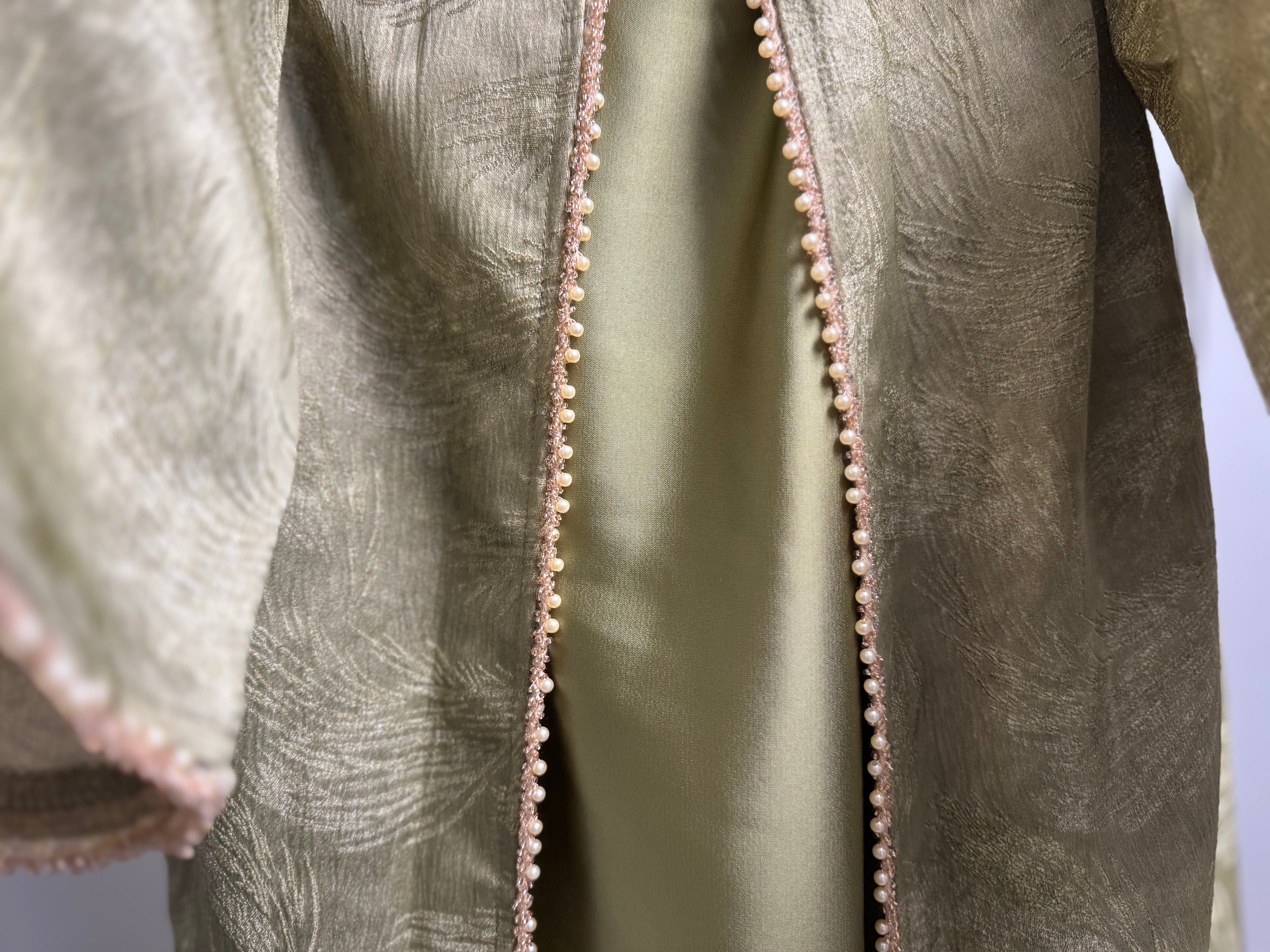 Premium abaya Safiya groen