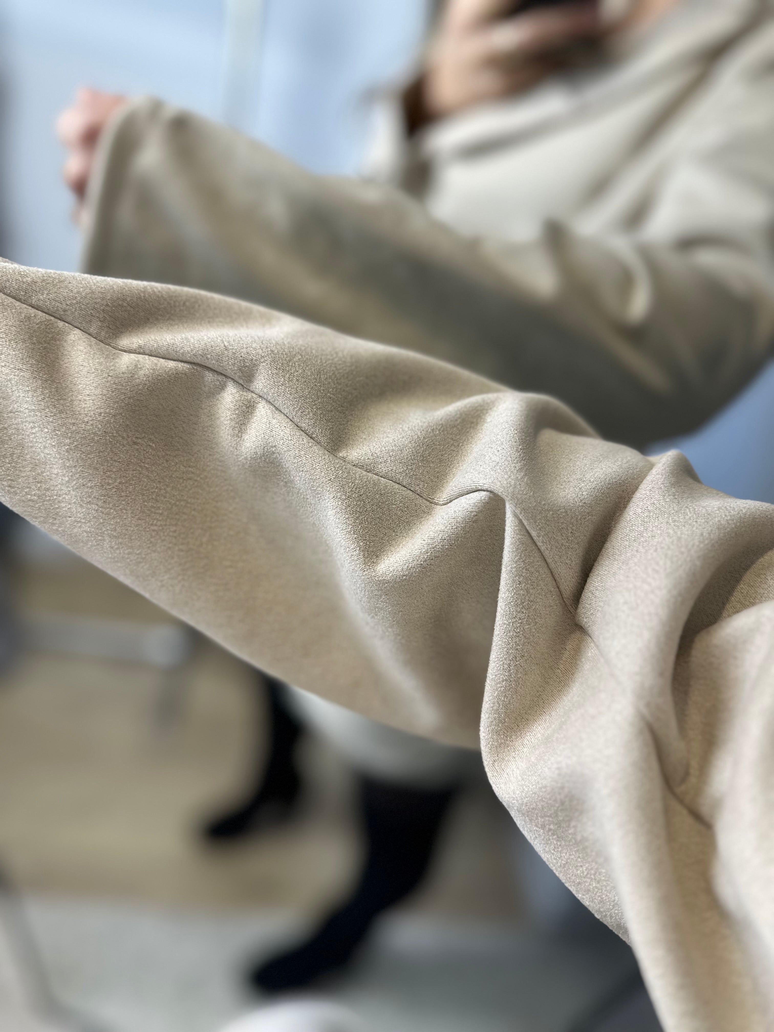 Blazer jurk Tess taupe