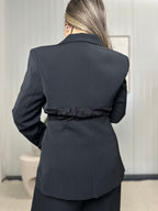 Lace Blazer Tiara zwart