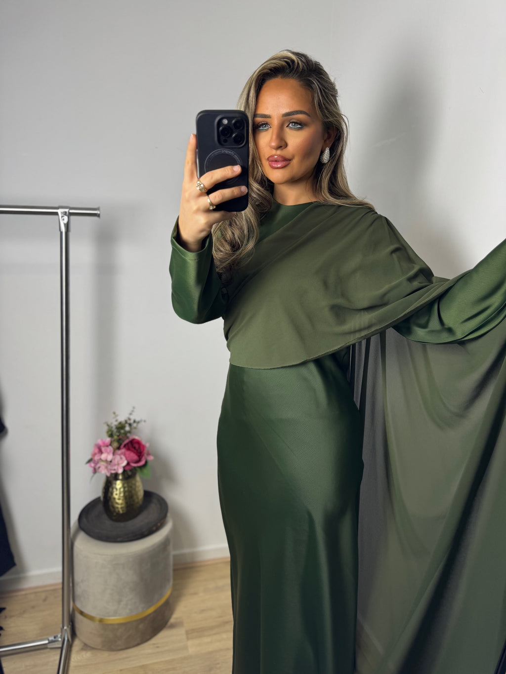 Jurk Amalia groen