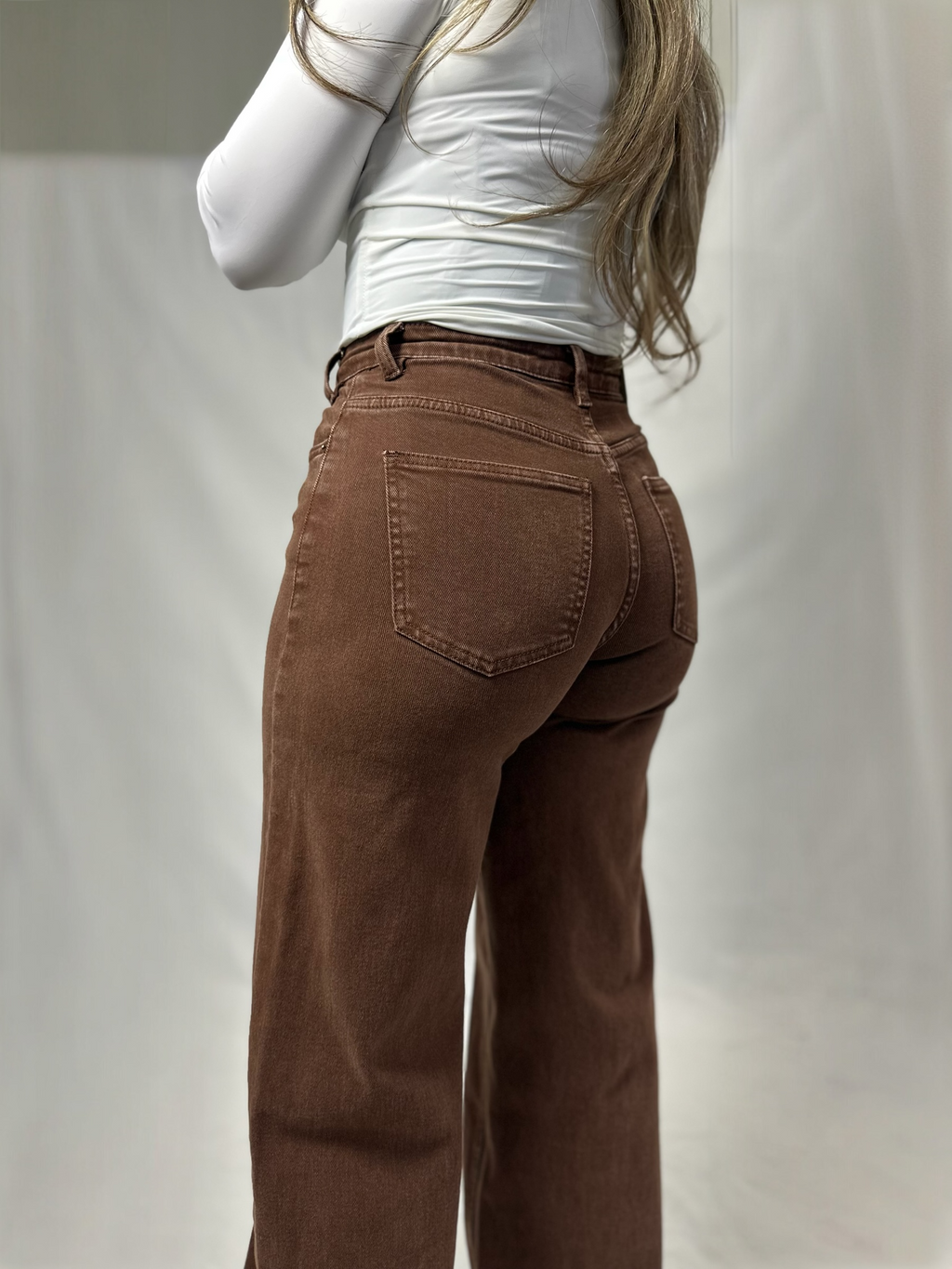 Broek Sophia bruin