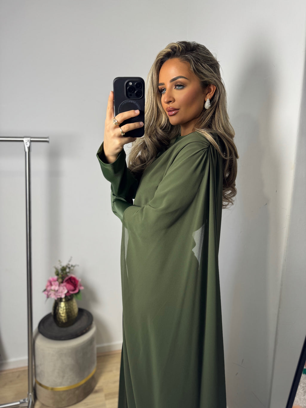 Jurk Amalia groen
