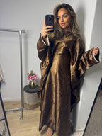 Premium  abaya Layla bruin
