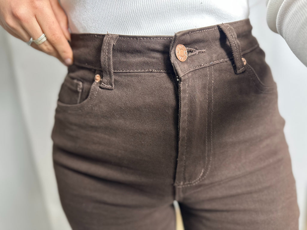 Broek Chloe bruin