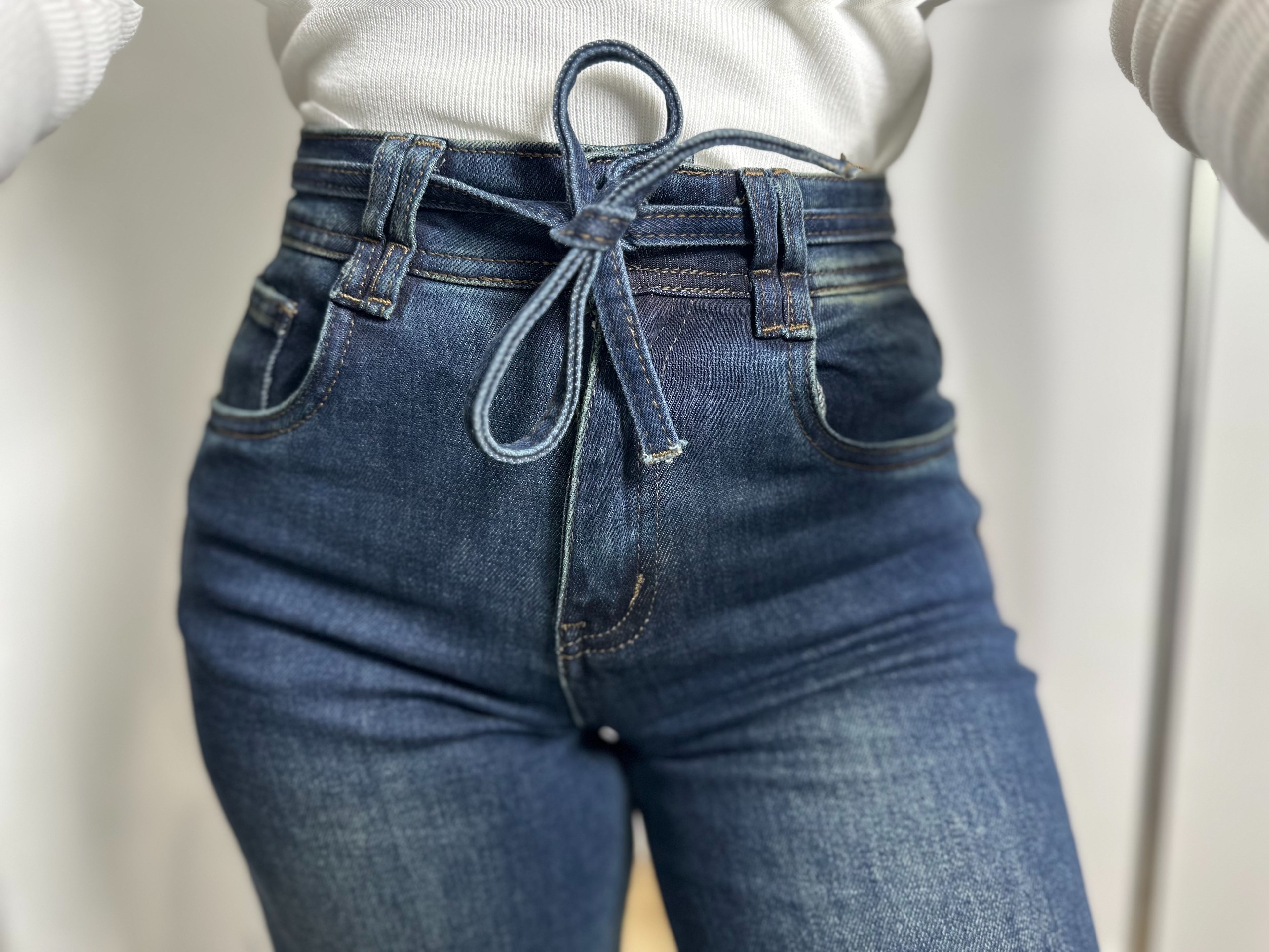 Broek Mia donkerblauw