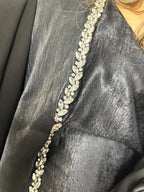 Dubai abaya diamond zwart