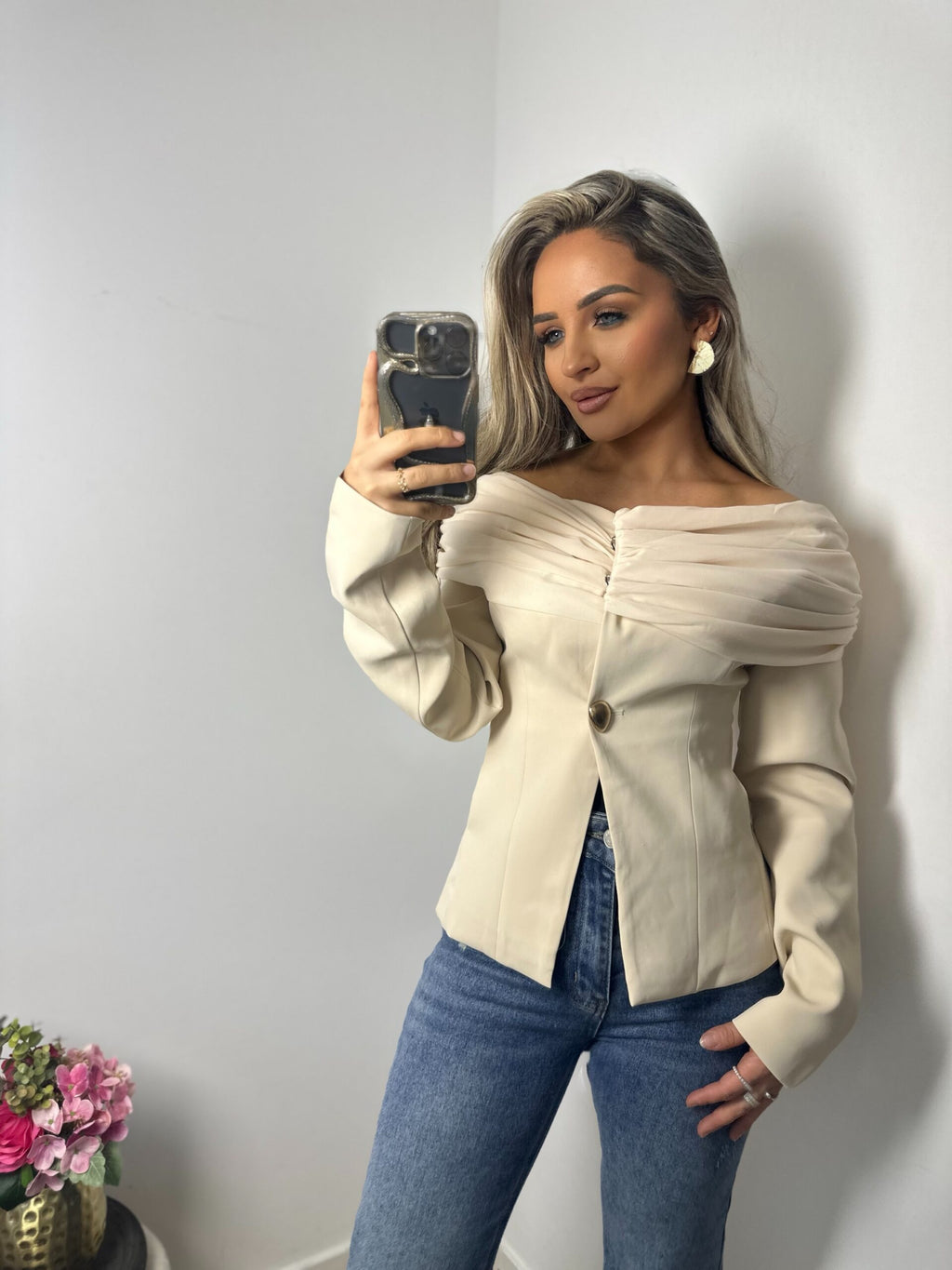 Blazer Aurela taupe