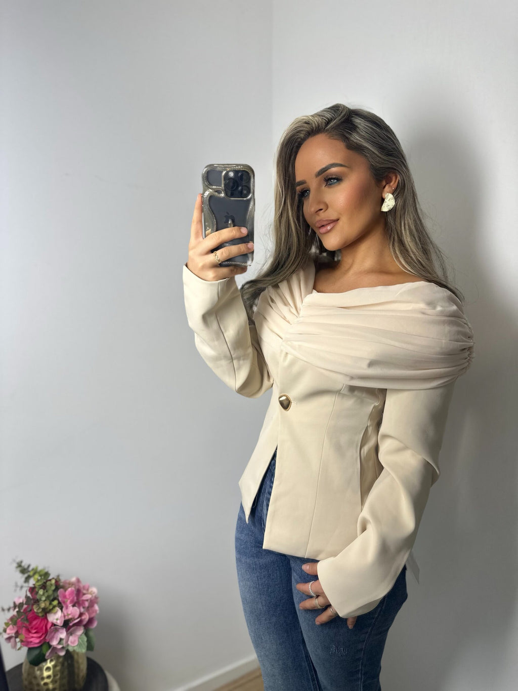 Blazer Aurela taupe