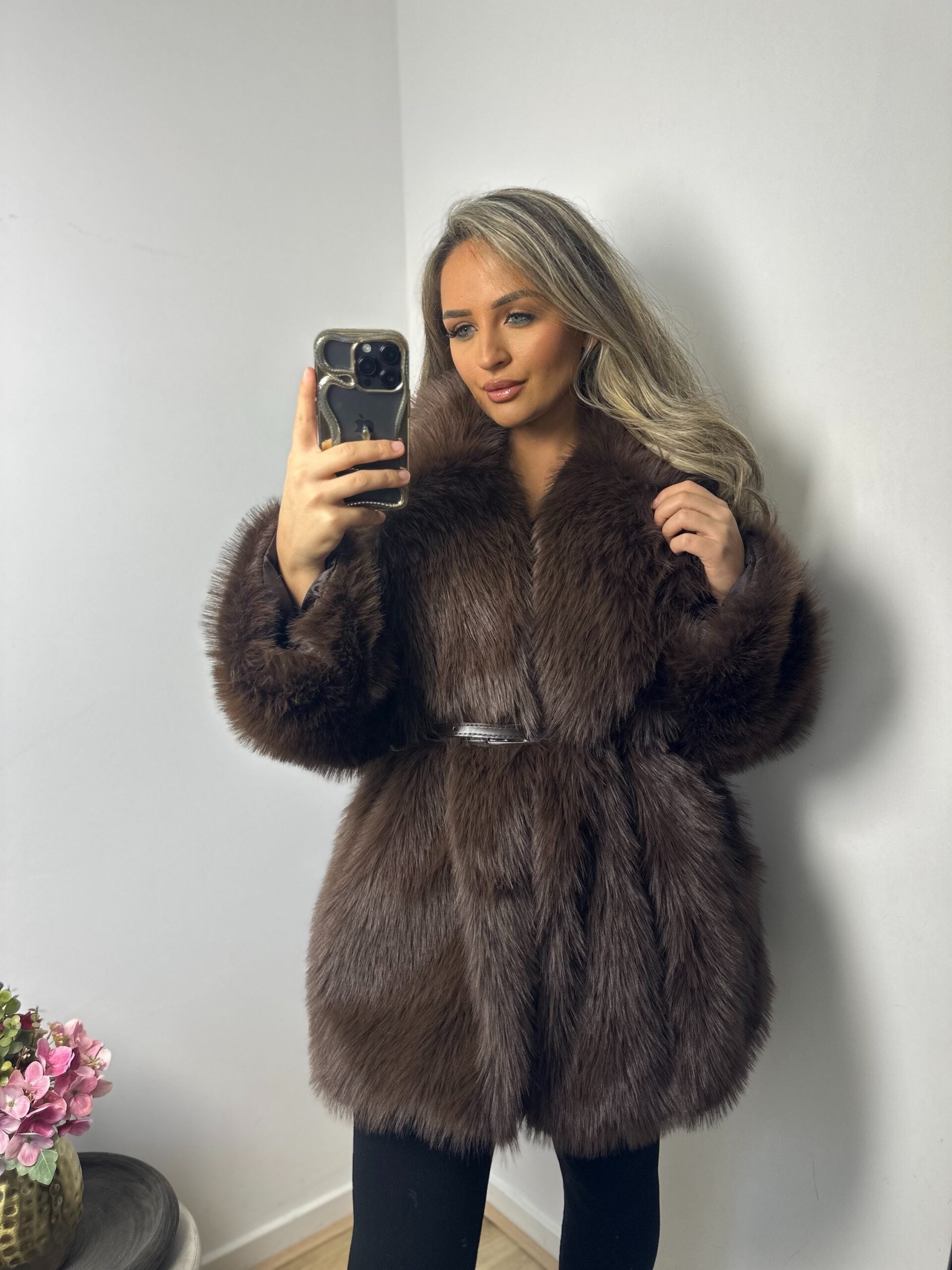 Bontjas midsize bruin