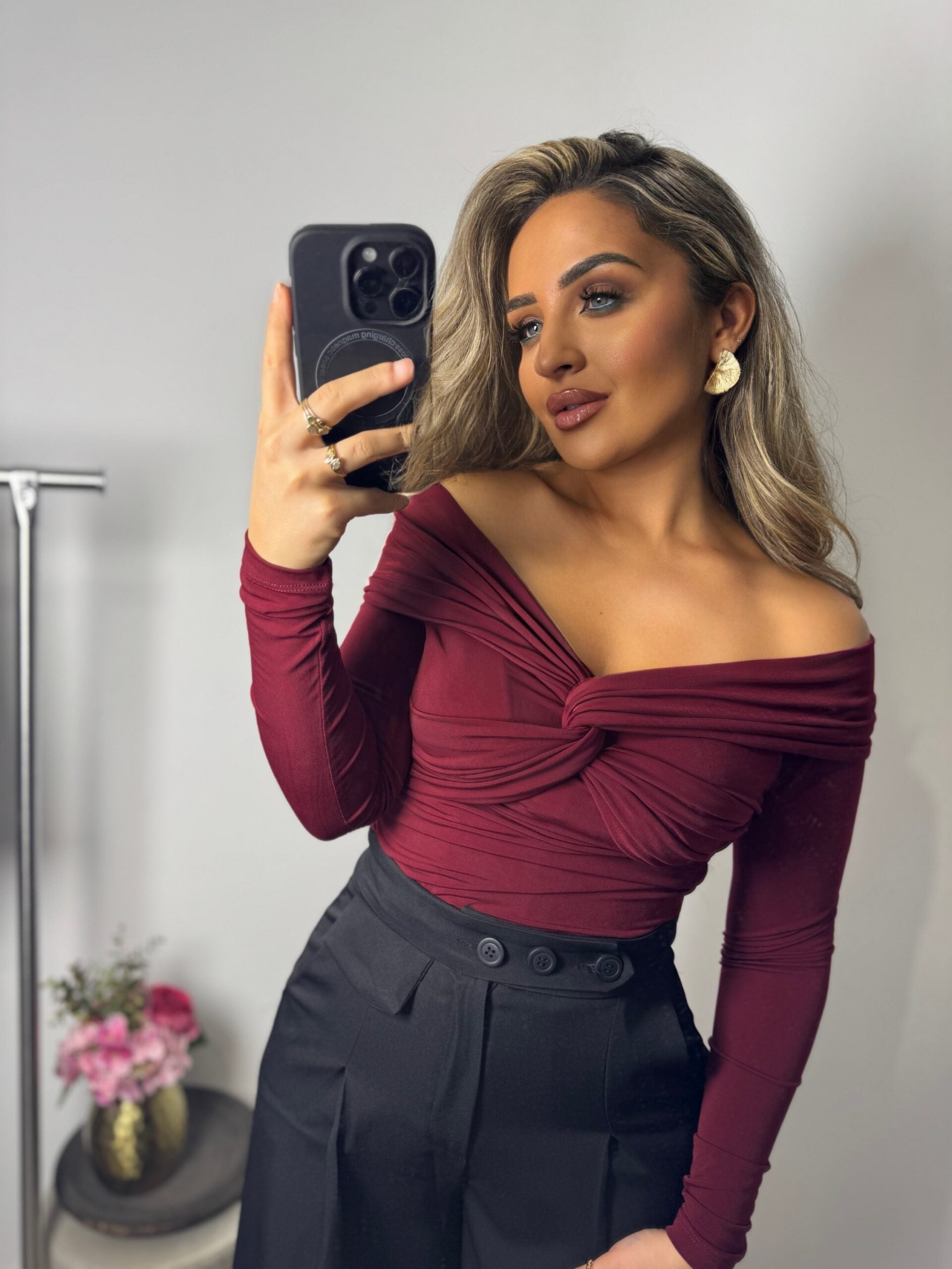 Top Rita bordeauxoord